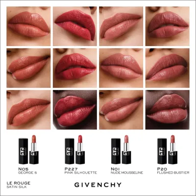 Givenchy Le Rouge Satin Silk помада для губ с сатиновым финишем N18 Crafted Beige