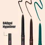 Benefit Cosmetics BADgal Hypeliner водостойкий карандаш-подводка для глаз Pitch Black 0,25 г, оттенок Midnight Brown — фото 3