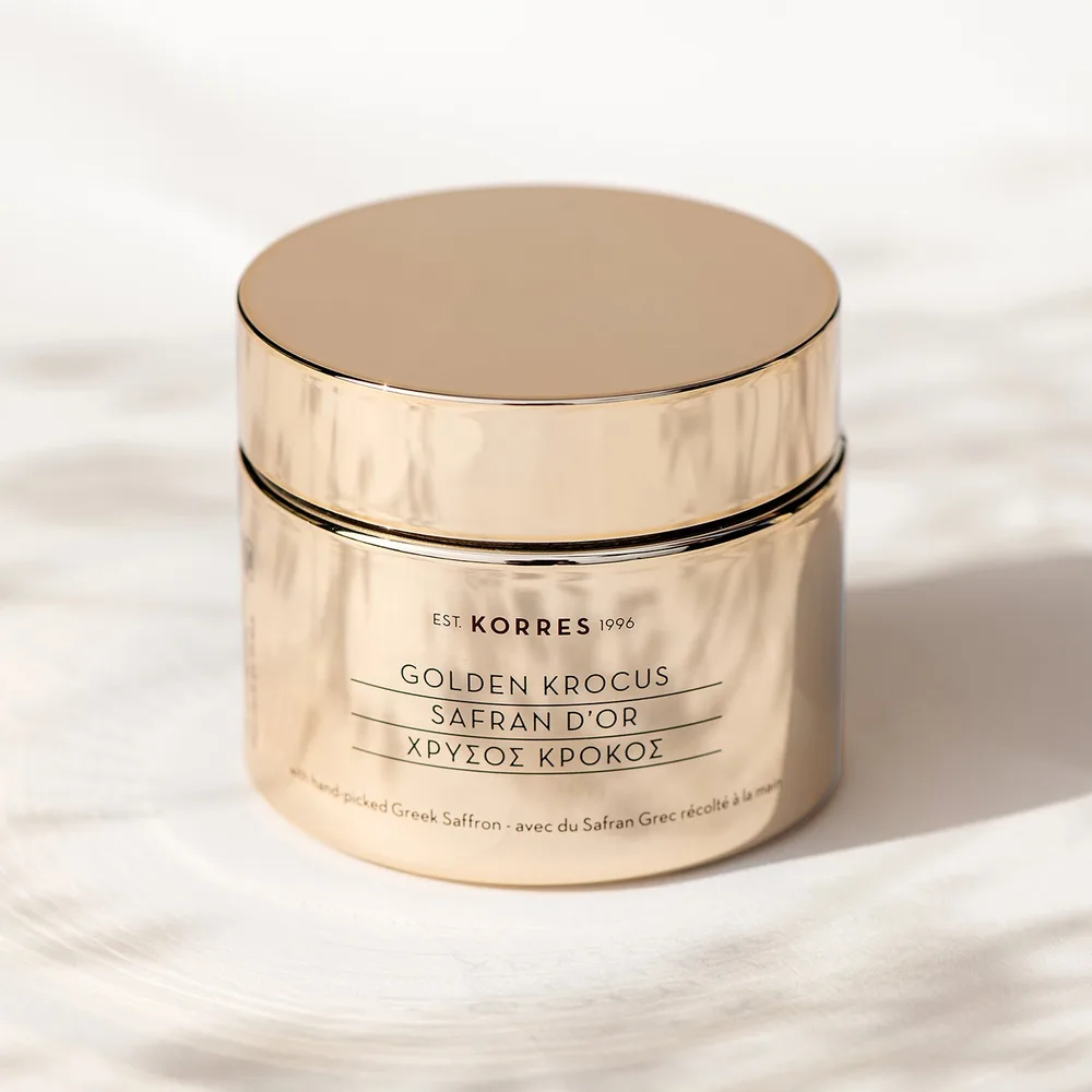 Korres Golden Krocus крем для лица с шафраном 50 мл