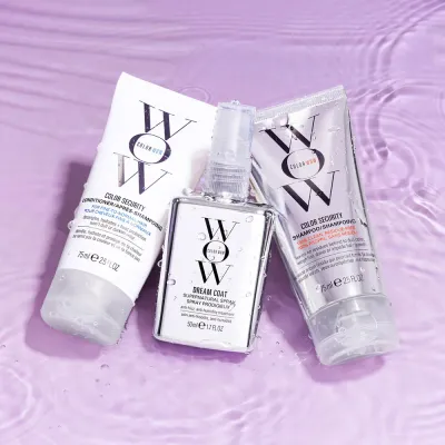 Color WOW Dream Smooth набор для волос: шампунь 75 мл, кондиционер 75 мл, спрей 50 мл