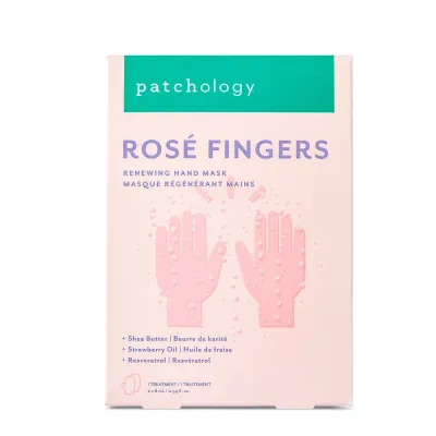 Patchology Rose Fingers Маска-перчатки для рук, 2 шт по 8 мл