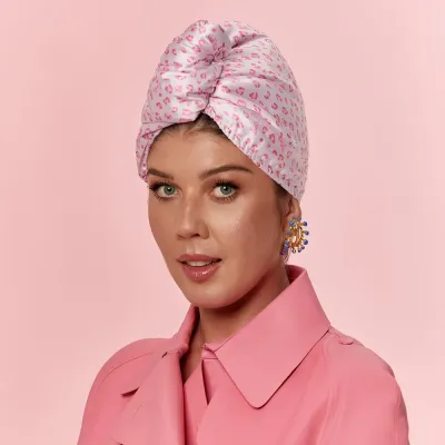GLOV Sports Hair Wrap тюрбан для сушки волос Pink 1 шт