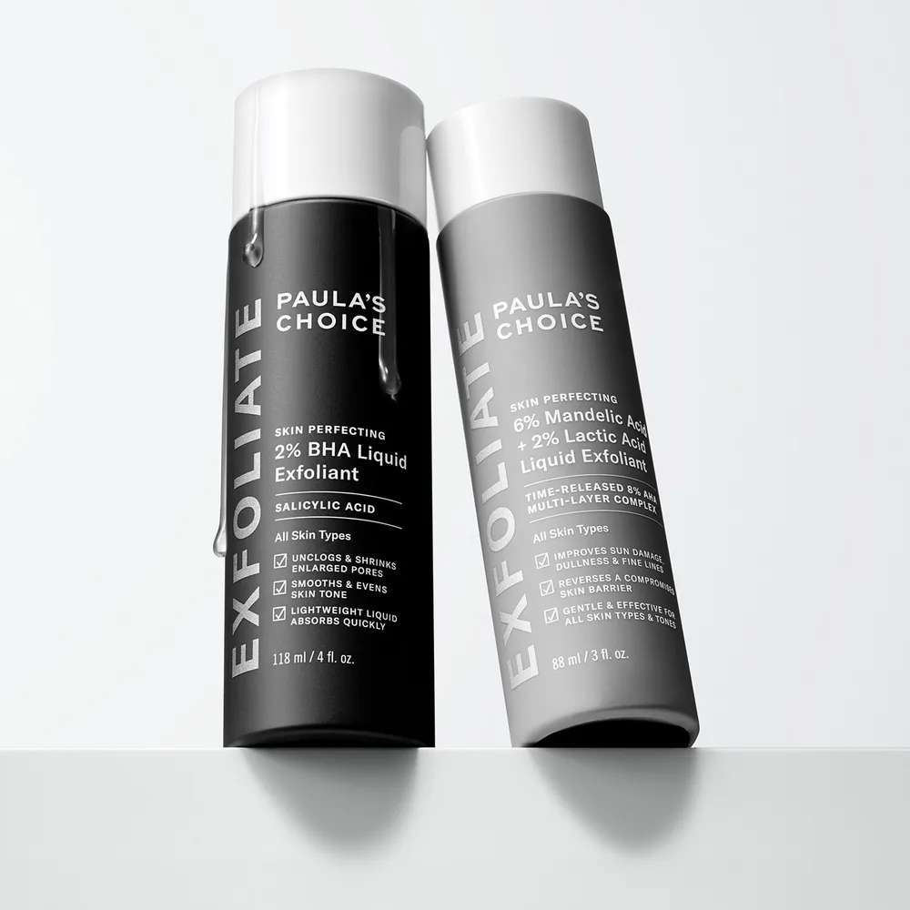 Paula's Choice Multi-Level Exfoliation Trial Kit Набор пилингов для лица AHA и BHA 30 мл + 30 мл