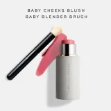 Westman Atelier Baby Blender Brush Кисть для растушёвки румян мини 1 шт — фото 3