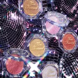 Too Faced Disco Crush кремовые тени для век и лица с блёстками SHOW OFF, оттенок DISCO CRUSH HEART EYES — фото 5