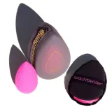 beautyblender Midnight Blend and Blur Set Набор спонж пуховка и чехол 3 предмета, 1 gąbka + 1 puszek для пудры + 1 футляр podróżne — фото 1