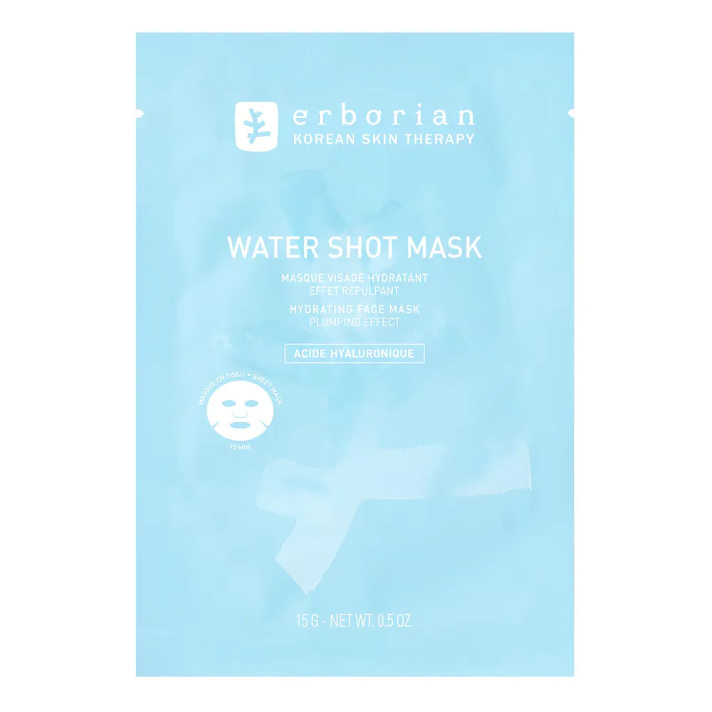 Erborian Water Shot Mask увлажняющая тканевая маска для лица, 1 шт 15 г