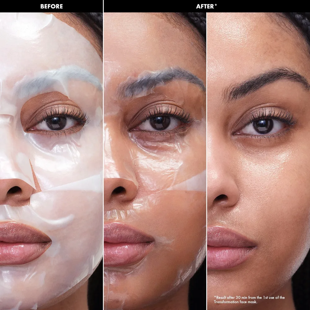 Sephora Collection Transformation Masks гидрогелевая маска для лица разглаживающая с пептидами 1 шт, Maska wygładzająca для лица - Peptydy