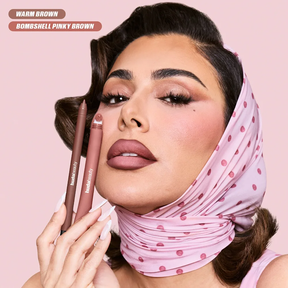 Huda Beauty Liquid Matte Mousse жидкая помада, 7,5 мл, оттенок Pinky Brown Bombshell