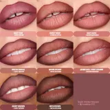 Huda Beauty Liquid Matte Mousse жидкая помада, 7,5 мл, оттенок Pinky Brown Bombshell — фото 3