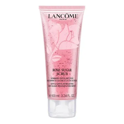 LANCOME Rose Sugar Scrub скраб для лица деликатный отшелушивающий 100 мл