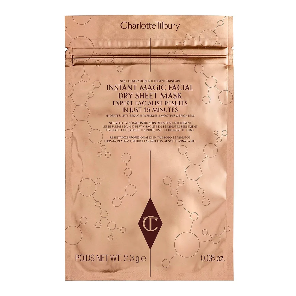 Charlotte Tilbury Instant Magic маска для лица тканевая сухая, 2,3 г