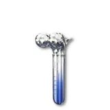 Массажер для лица и тела BAFFS Crystal Beauty электрический, EMS-микротоки, вибрация, синий свет — фото 1