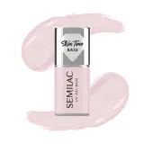 База для гель-лака Semilac Skin Tone Cover Base Rose Beige камуфлирующая бежево-розовая, 7 мл — фото 1