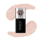 Лак гибридный для ногтей Semilac Smart Extend Pale Nude 816 три в одном база-цвет-топ, 7 мл — фото 1