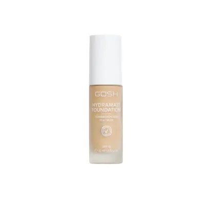 Тональный крем Gosh Hydramatt матирующий увлажняющий, оттенок 006 Y - MEDIUM LIGHT, 30 мл