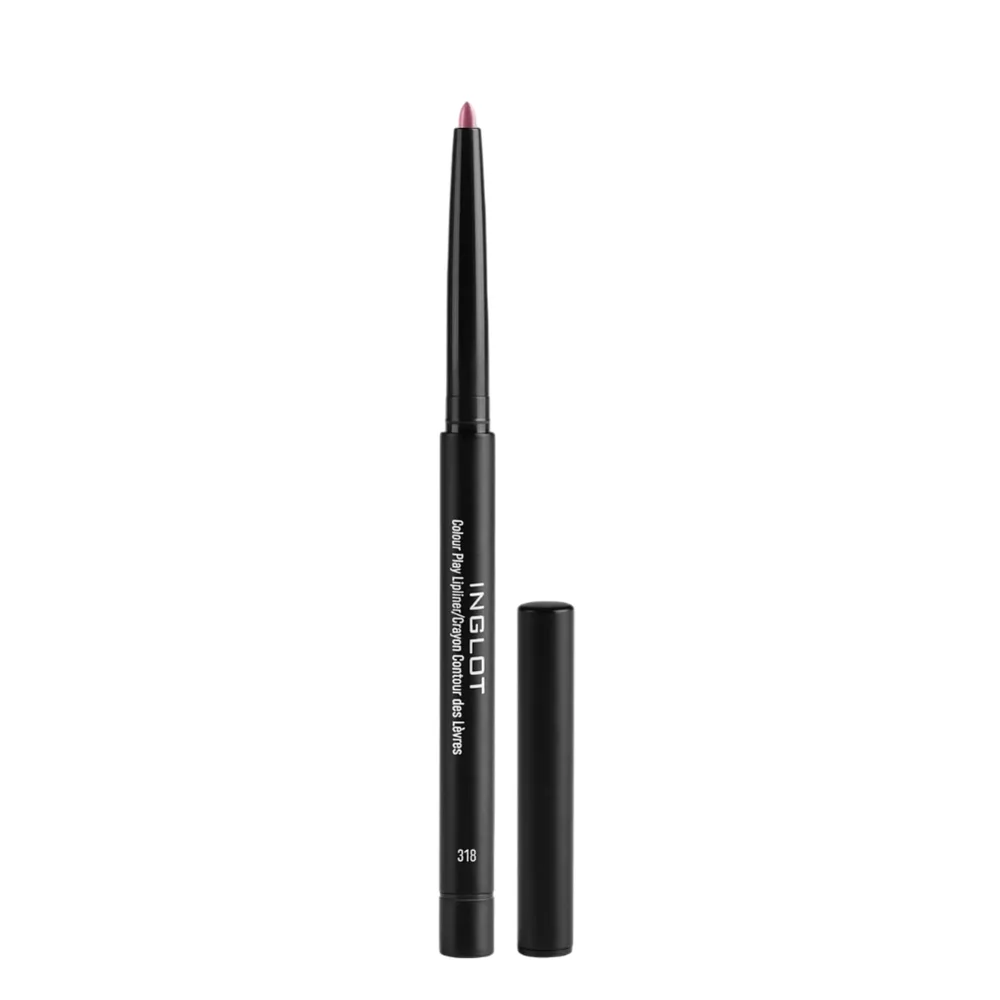 Карандаш для губ Inglot Colour Play 318 контурный, подложка под помаду