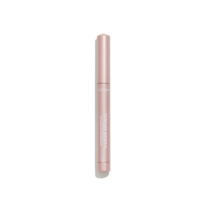 Тени для век в стике Gosh Forever Mineral 007 Silver Rose водостойкие, серебристо-розовый оттенок