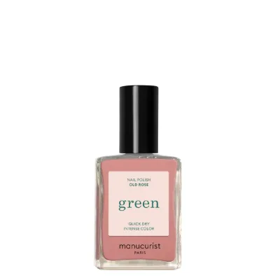Лак для ногтей Manucurist Green Old Rose приглушённый старый розовый, 15 мл