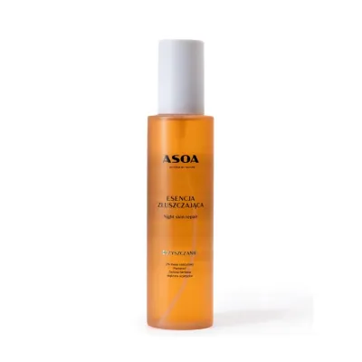 Эссенция для лица Asoa Night Skin Repair отшелушивающая с салициловой кислотой и лактоферрином, 150 мл