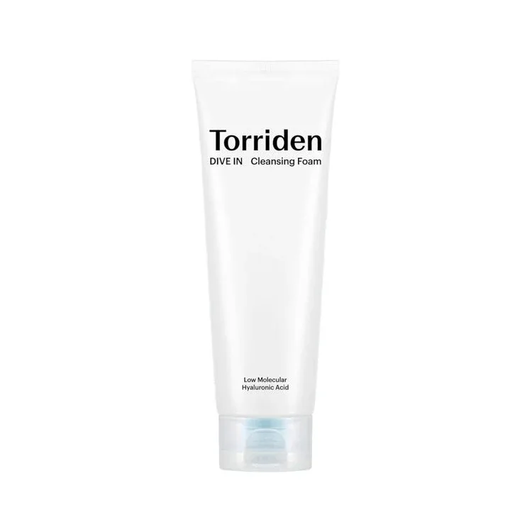 Пенка для умывания Torriden Dive-in Low Molecular Hyaluronic Acid с гиалуроновой кислотой, увлажняющая, 150 мл