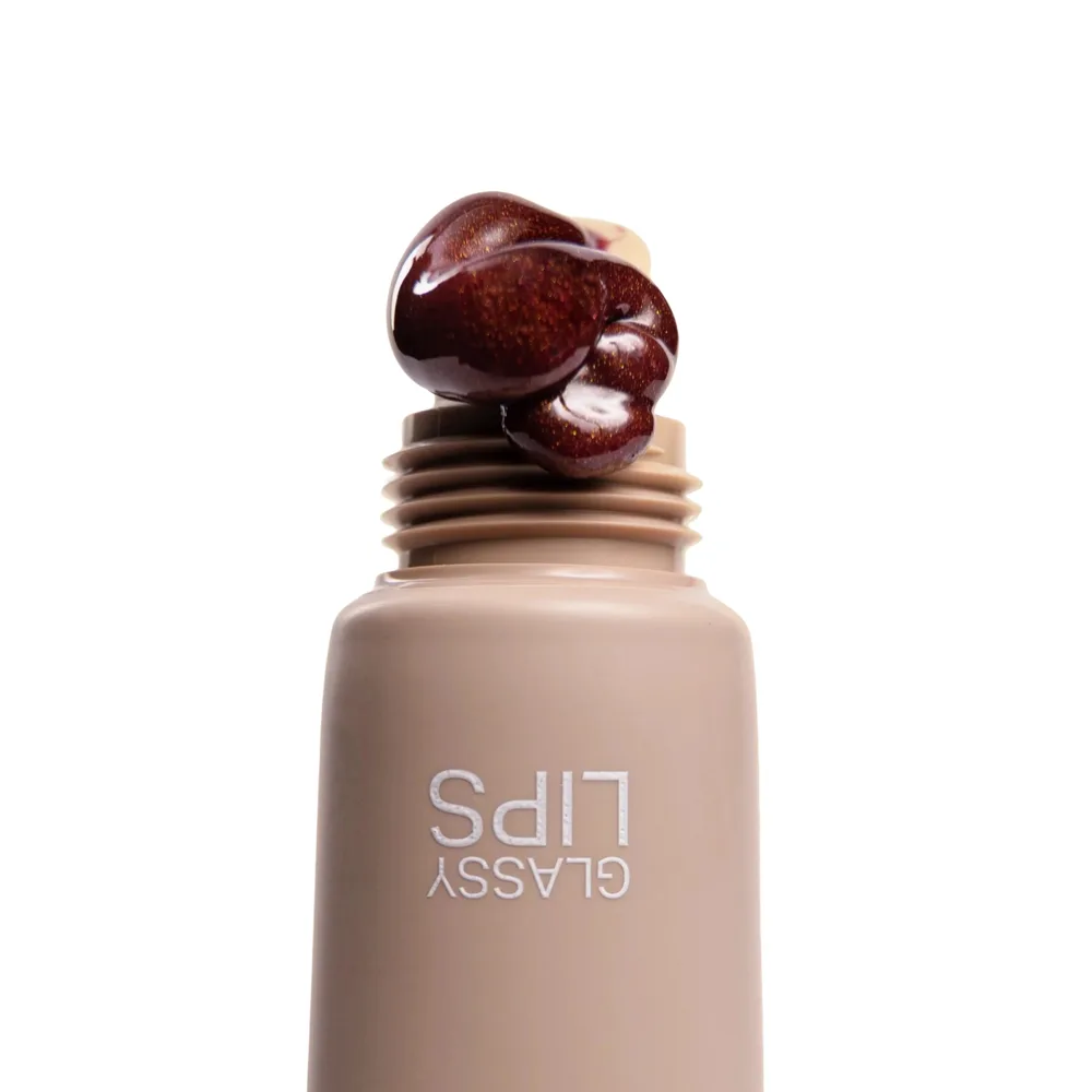 Бальзам для губ Say Hi GLASSY LIPS оттеночный с пептидом, глянцевый финиш, оттенок Berry, 10 мл