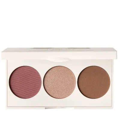 Палетка для макияжа лица Inglot PLAYINN CHEEK ME UP румяна, скульптор, хайлайтер, свежий вид