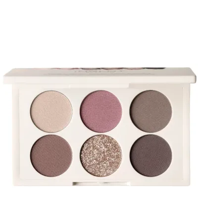 Палетка теней для век Inglot PLAYINN Rose Choco в розово-бежево-коричневых оттенках