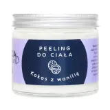 Скраб для тела Bracia Mydlarze Кокос и ваниль мелкозернистый, с солью Эпсома, для деликатной кожи, 250 г — фото 1