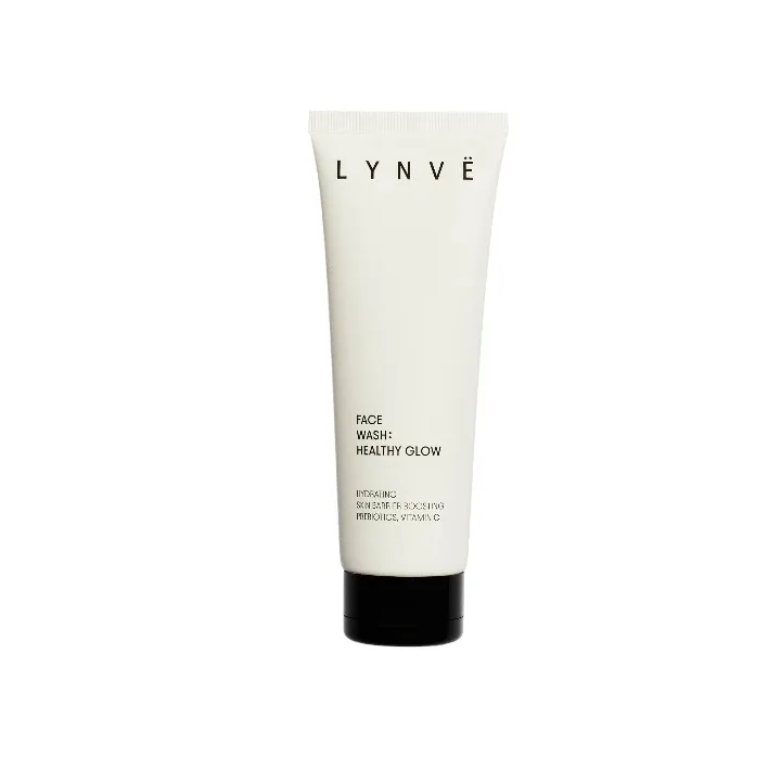 Гель для умывания лица Lynve Healthy Glow очищающий увлажняющий, веганский, 125 мл