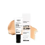 Крем BB Veoli Botanica LET'S GLOW 2.5 N Beige SPF 20 для сухой и нормальной кожи, увлажняющий, сатиново-сияющий финиш, 30 мл — фото 1