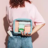 Набор корейского ухода за лицом MINTI FAVES K-Beauty Bestseller Set 6 средств: бальзам, крем SPF50+, кремы с коллагеном и маски, косметичка — фото 2