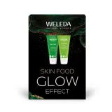 Набор кремов Weleda Skin Food Glow Effect питательный и облегчённый, для сухой кожи лица, рук и тела, 2 x 30 мл — фото 1