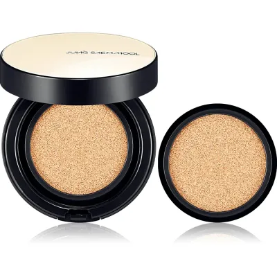 Тональный кушон JUNG SAEM MOOL E.Skin Nuder Cushion Light сияющий финиш для светлой кожи, со сменным блоком, 2x14 г