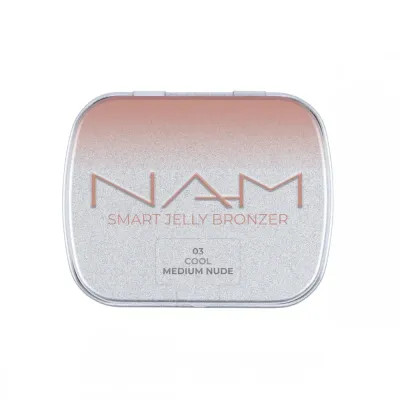 Бронзер для лица NAM Smart Jelly Bronzer 3 Cool Medium Nude желейный, холодный подтон, эффект блюр