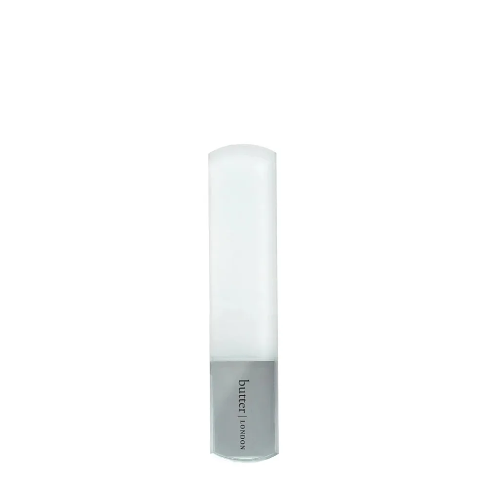 Пилка для педикюра Butter London Signature Glass Pedicure Tool стеклянная двусторонняя, для пяток и стоп
