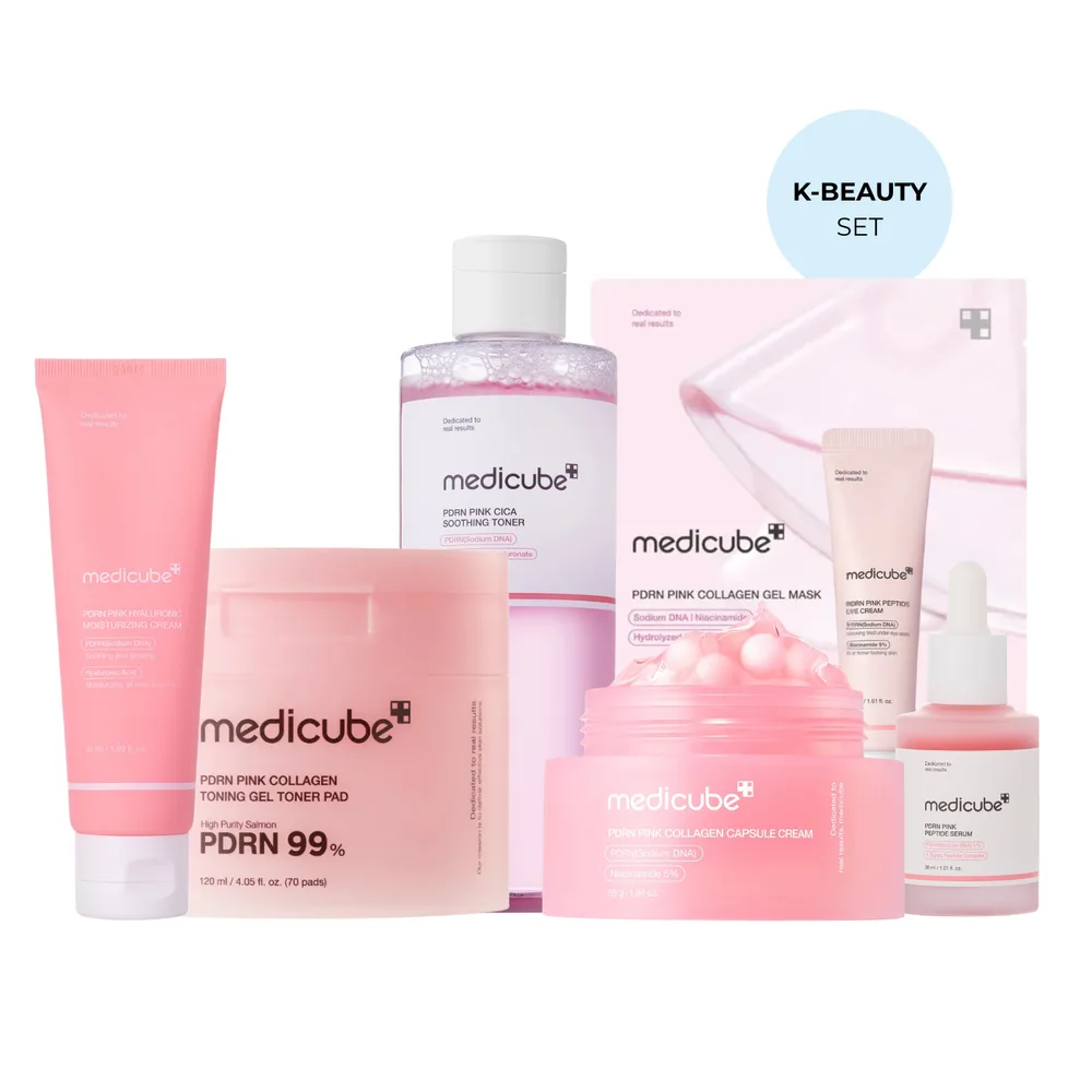 Набор для лица Medicube PDRN Pink Set восстанавливающий уход с PDRN