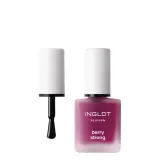 Набор для ухода за ногтями Inglot бестселлеры с покрытием Playinn Berry Strong, лаки и аксессуары, подарочный — фото 5