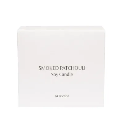 Свеча ароматическая соевая La Bomba Smoked Patchouli, пачули с дымным акцентом