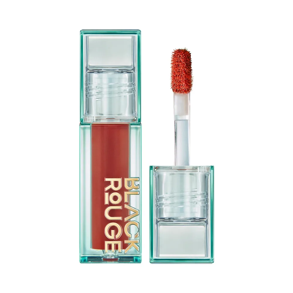 Тинт для губ Black Rouge Double Layer Over Velvet бархатный матовый, двойная формула, оттенок Amber Carat