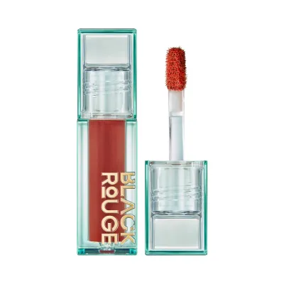 Тинт для губ Black Rouge Double Layer Over Velvet бархатный матовый, двойная формула, оттенок Amber Carat