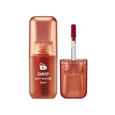 Тинт для губ Black Rouge Drip Hot Water Tint ультралёгкий, жидкий, стойкий, тёплый карамельный оттенок Caramel Roasting