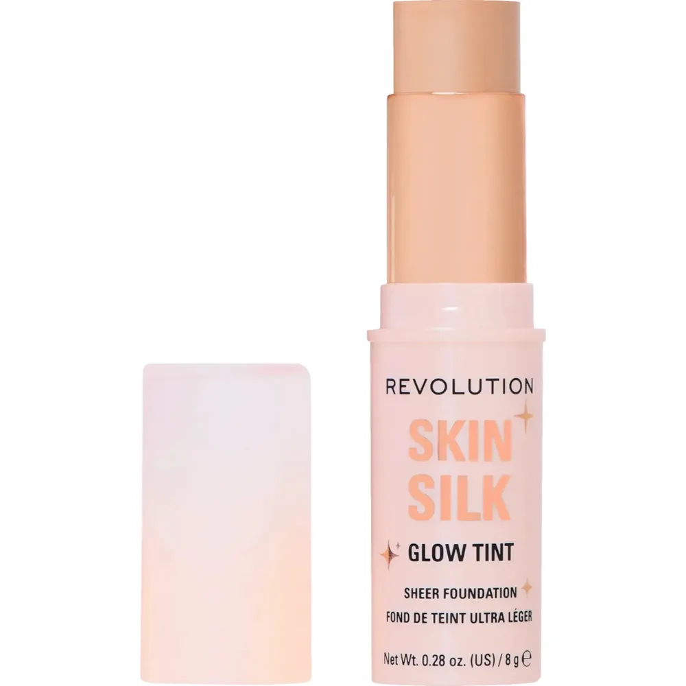 Тональный стик Revolution Skin Silk Glow Tint Sheer Foundation Stick лёгкое покрытие, сияющий финиш, оттенок Fair Neutral Cool
