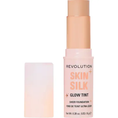 Тональный стик Revolution Skin Silk Glow Tint Sheer Foundation Stick лёгкое покрытие, сияющий финиш, оттенок Fair Neutral Cool