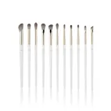 Набор кистей для глаз M BRUSH by Maxineczka White Eye Set синтетический ворс, для растушёвки и точной прорисовки — фото 1