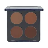 Палетка кремовых бронзеров Kryolan Sculpt and Glow Palette 4 Colors Glow, 4 оттенка — фото 1