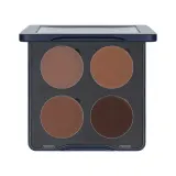 Палетка кремовых бронзеров Kryolan Sculpt and Glow Palette 4 Colors Sculpt для моделирования лица — фото 1