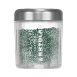 Глиттер для лица и тела Kryolan True Nature Glitter Green зелёный рассыпчатый — фото 1
