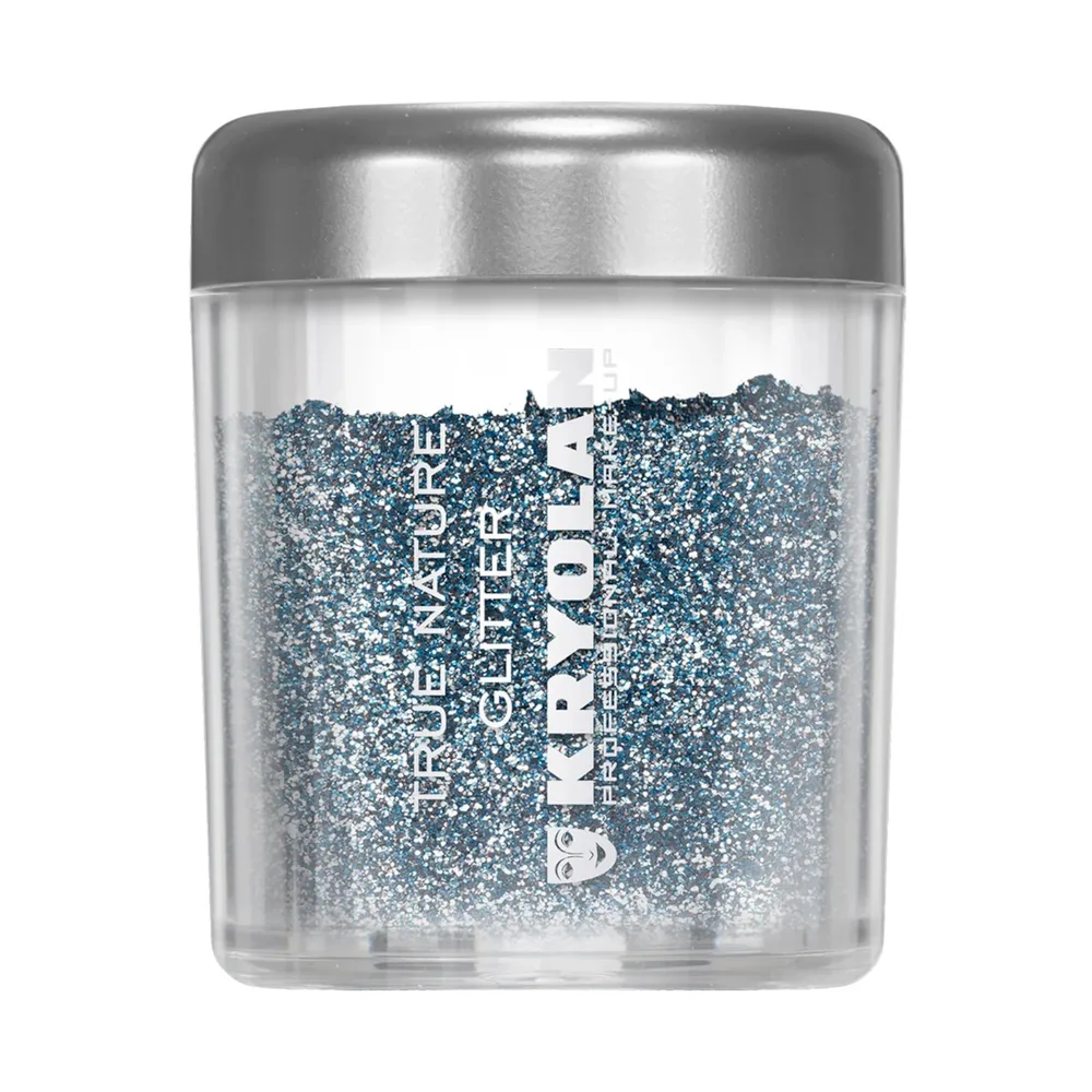 Глиттер для лица и тела Kryolan True Nature Glitter Ocean Blue синий рассыпчатый