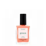 Лак для ногтей Manucurist Green Tangerine мандариновый оранжевый, веганская формула, 15 мл — фото 1